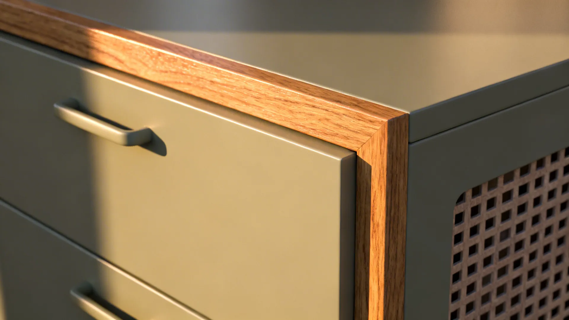 Minimalist storage for heat-smart west light