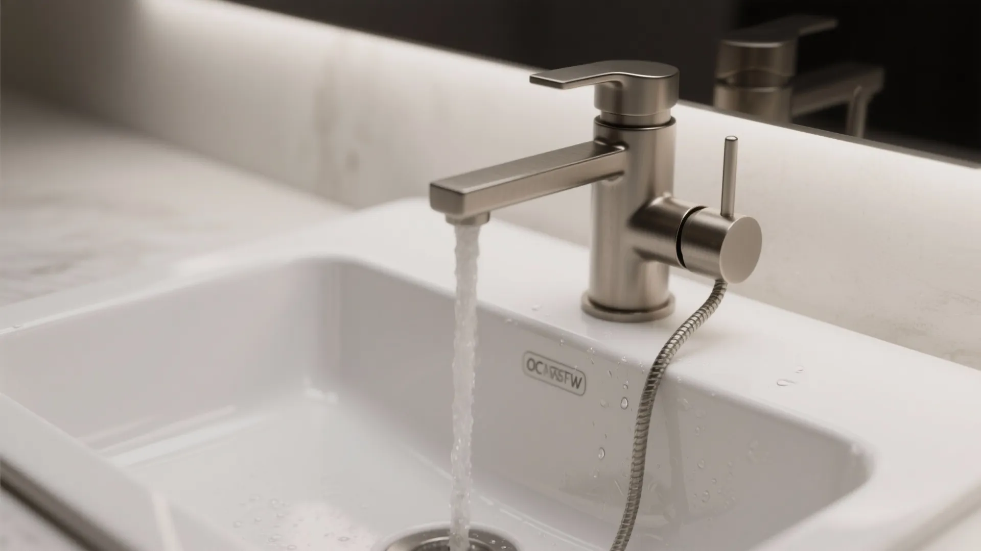 3. Keep faucets minimal and metallic for longevity