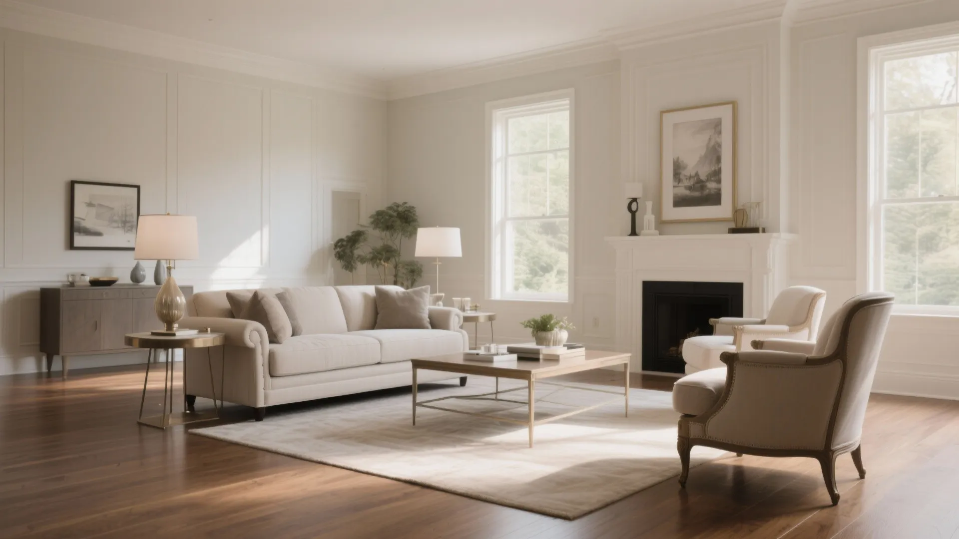 9. Transitional Mix with Matte Finish