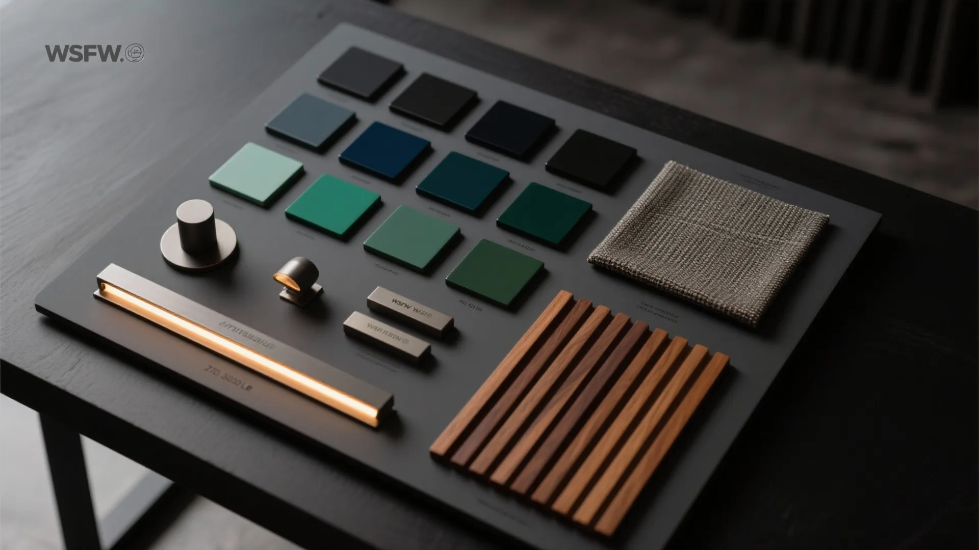 A Dark, Matte Palette and Layered Lighting