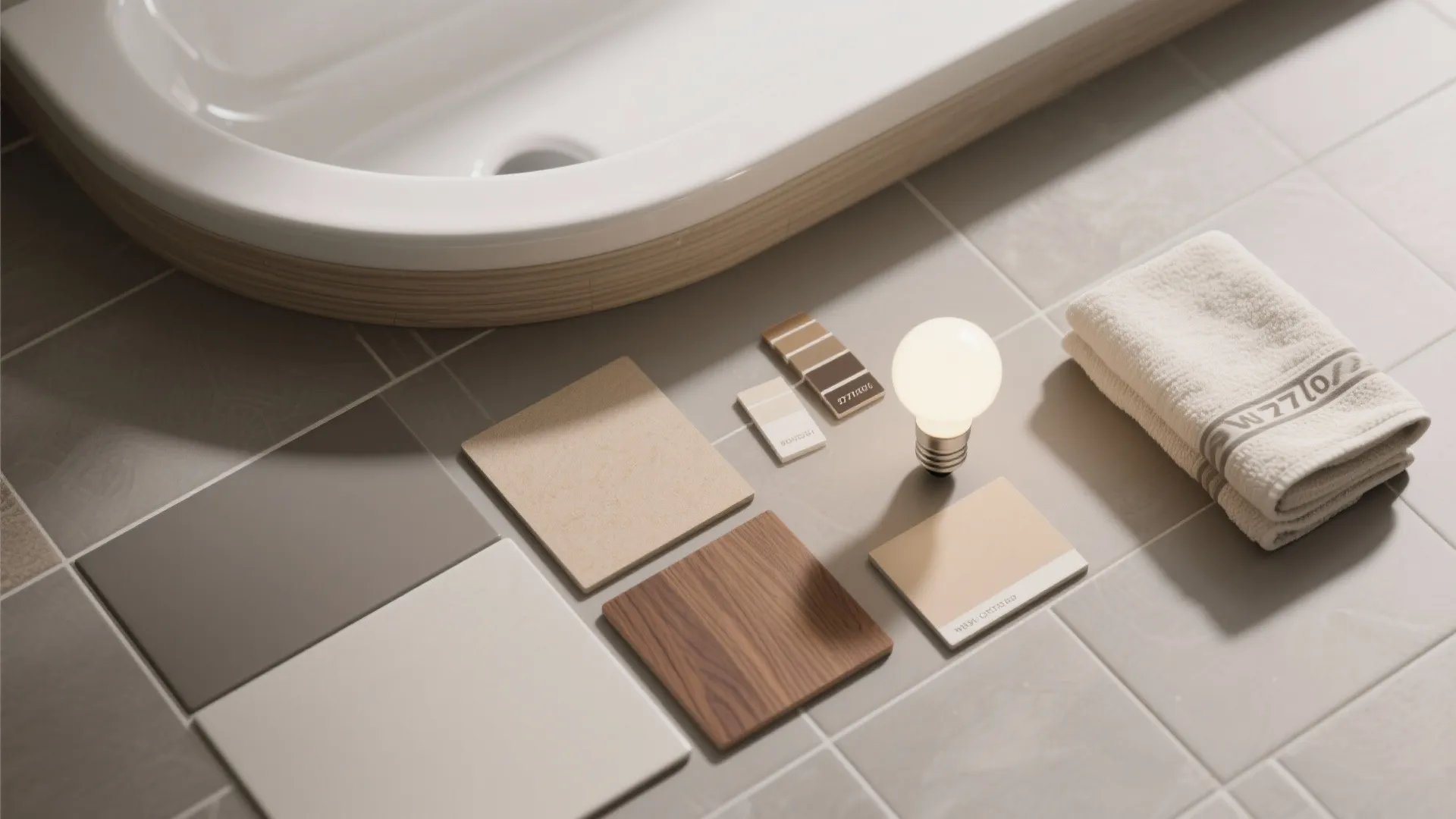 Matte Neutrals for Calm, Non-Glare Floors