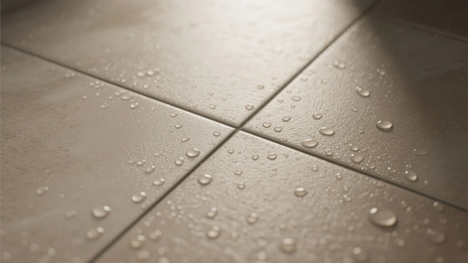 1) Matte Anti-Skid Porcelain in Warm Neutrals