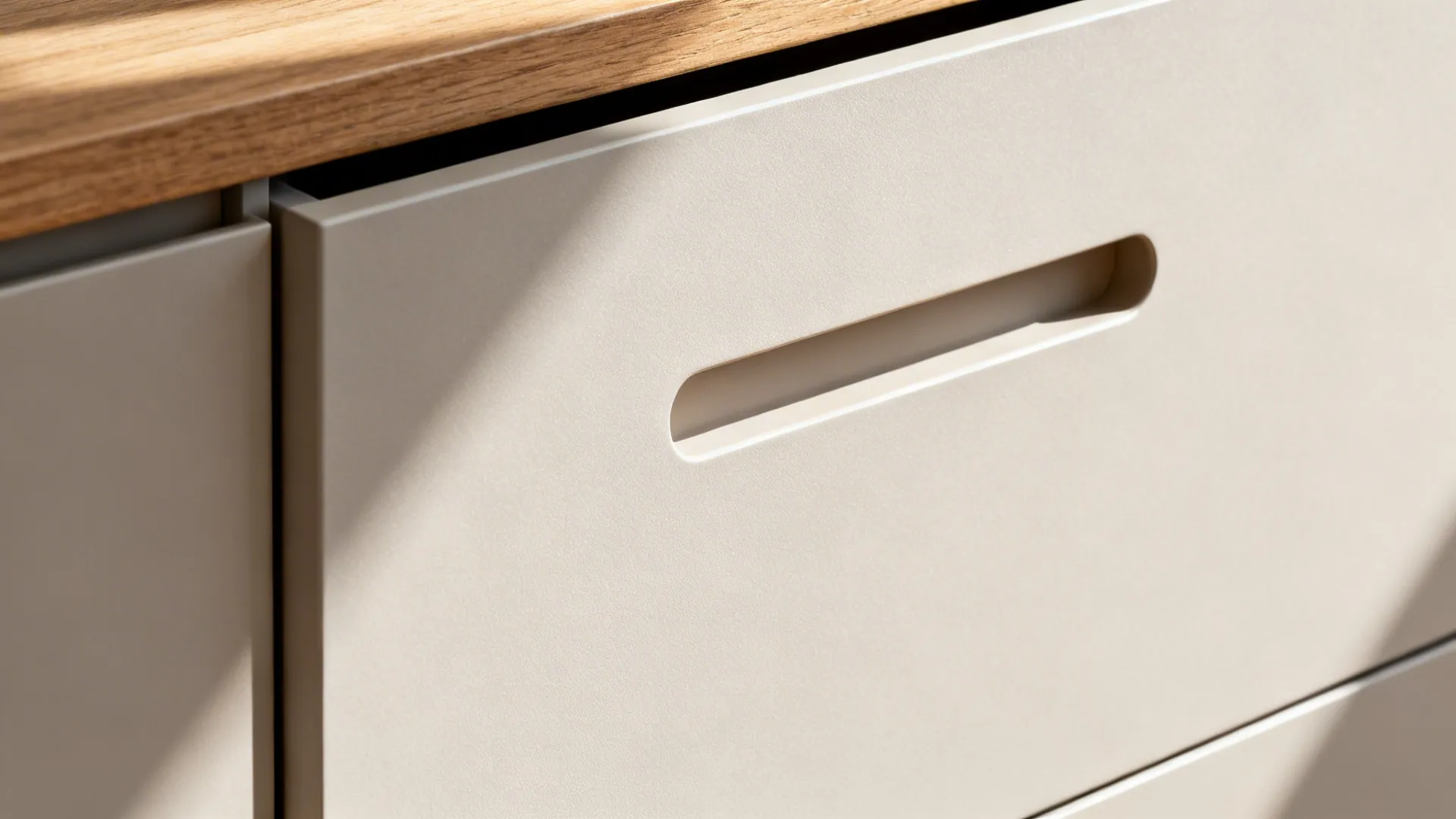 Minimalist storage that actually hides the mess