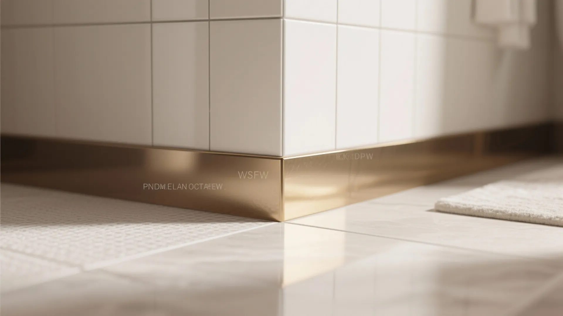 Mix Matte Floors with Gloss Walls