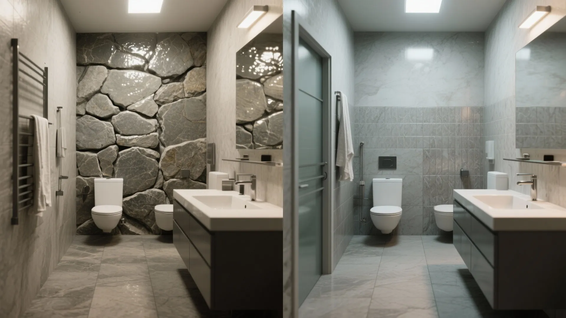 4. Mix matte and glossy finishes for depth