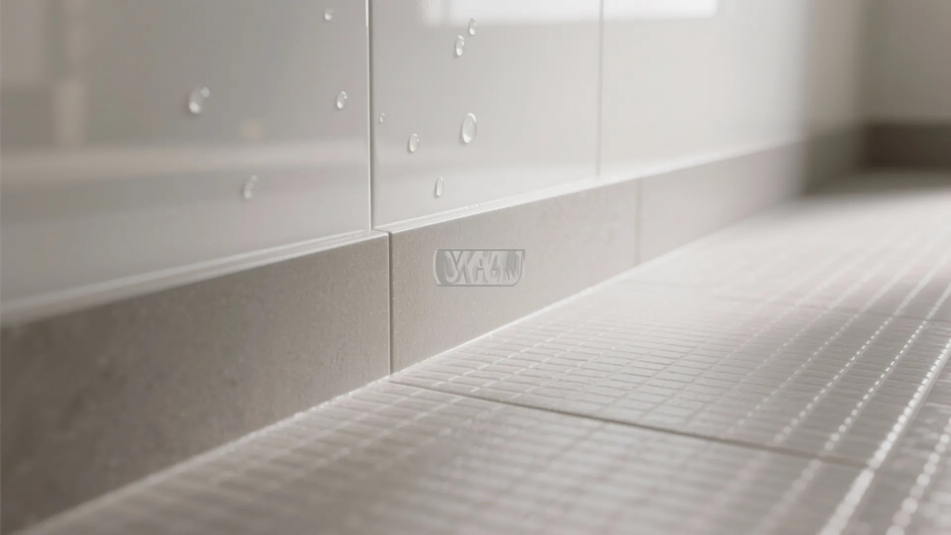 Matte Floor, Glossy Wall: Slip-Safe and Wipe-Easy
