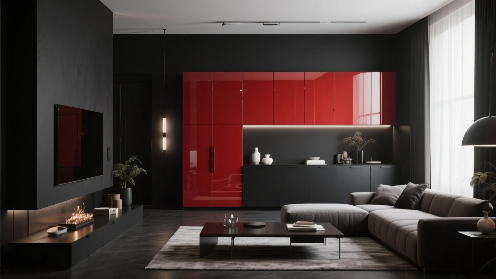 8. Mixing Matte and Gloss Finishes