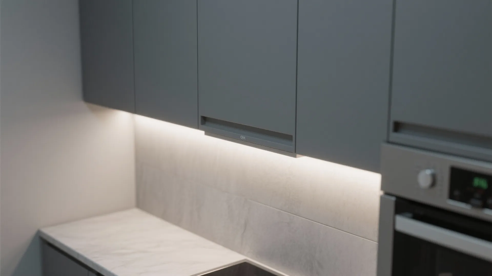 3. Sleek matte gray for modern minimalism