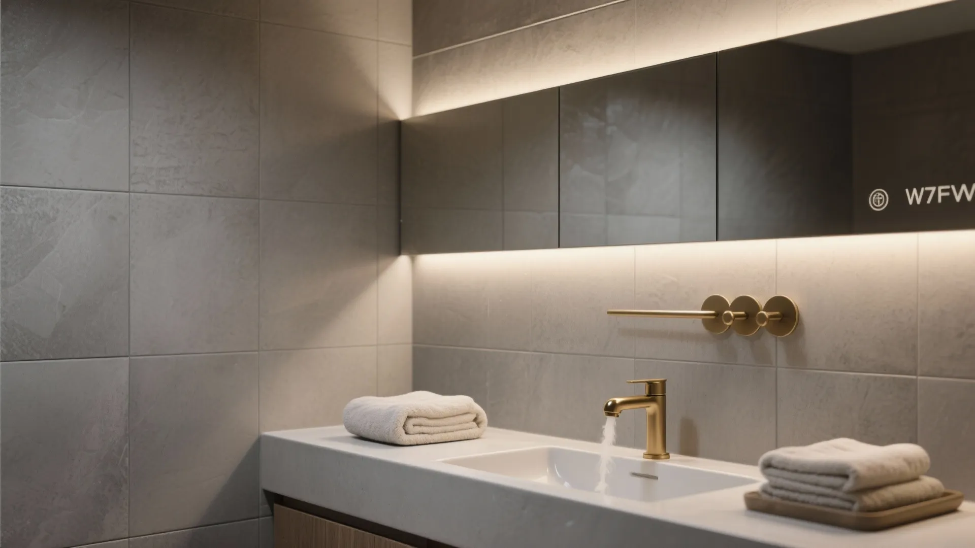 Matte Grey Calm for Spa-Like Walls