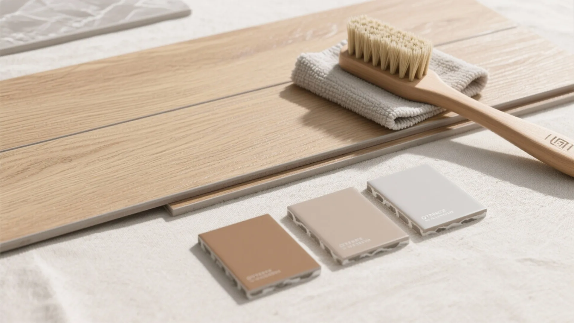 Matte Plank Tiles and Warm Grout for Safety