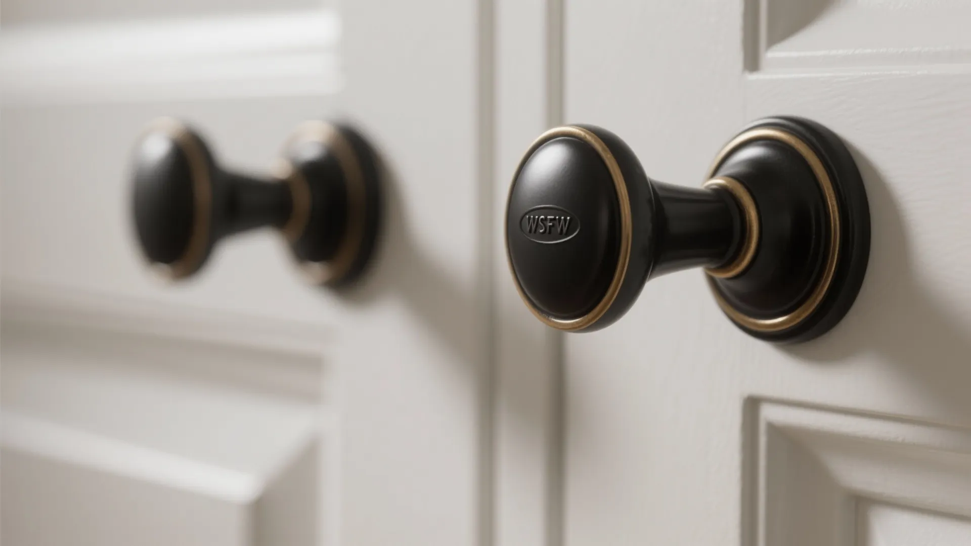 4. Use matte hardware for a modern twist