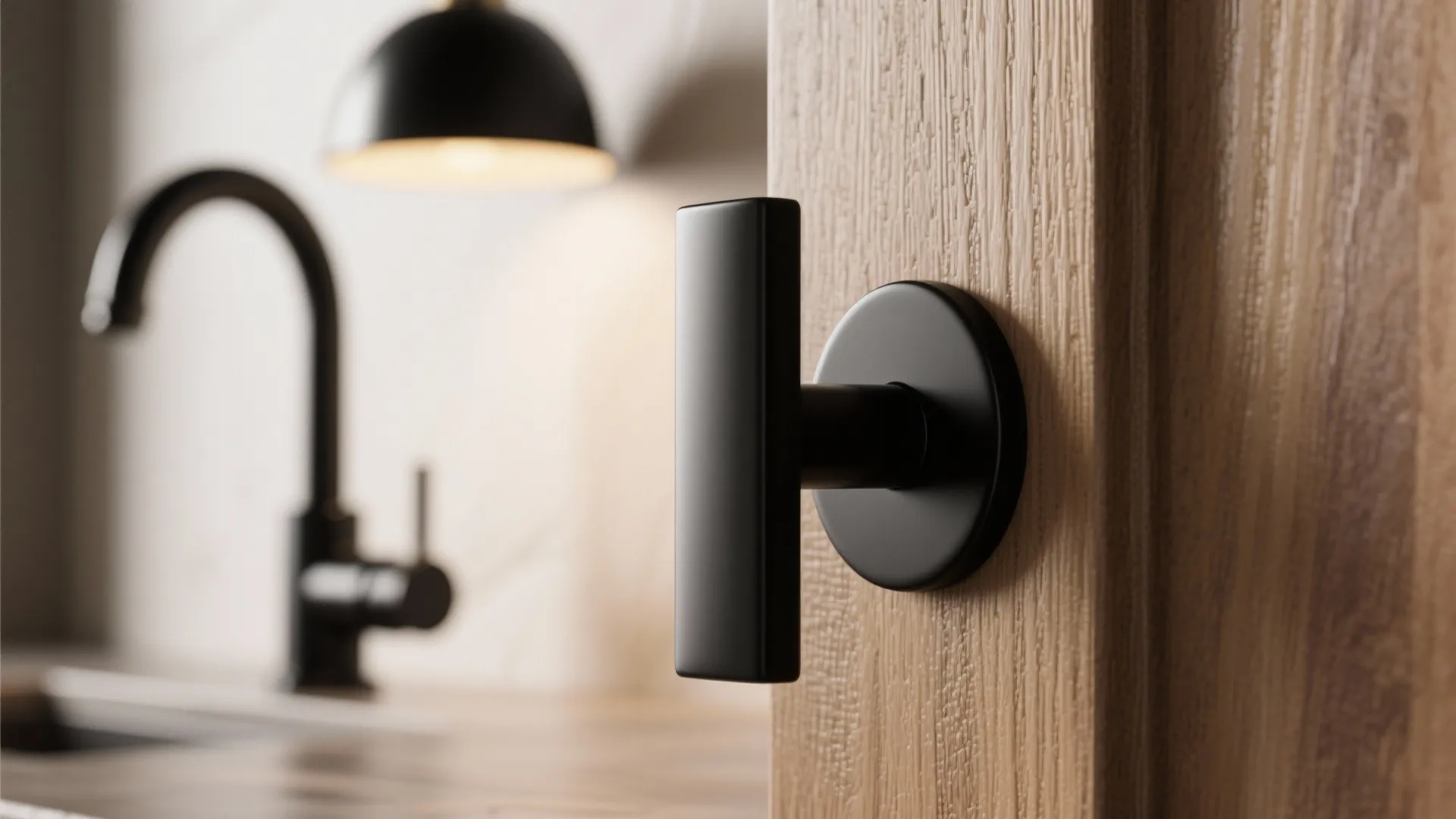 2. Pair with matte hardware for cohesion