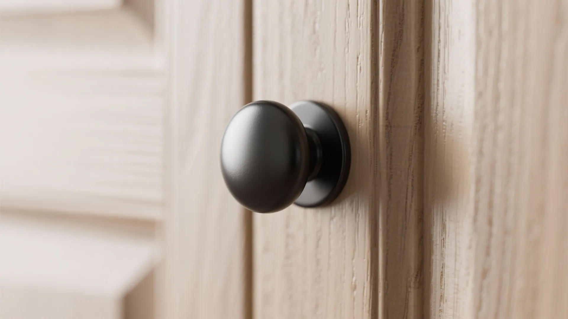 1. Matte black for modern minimalism