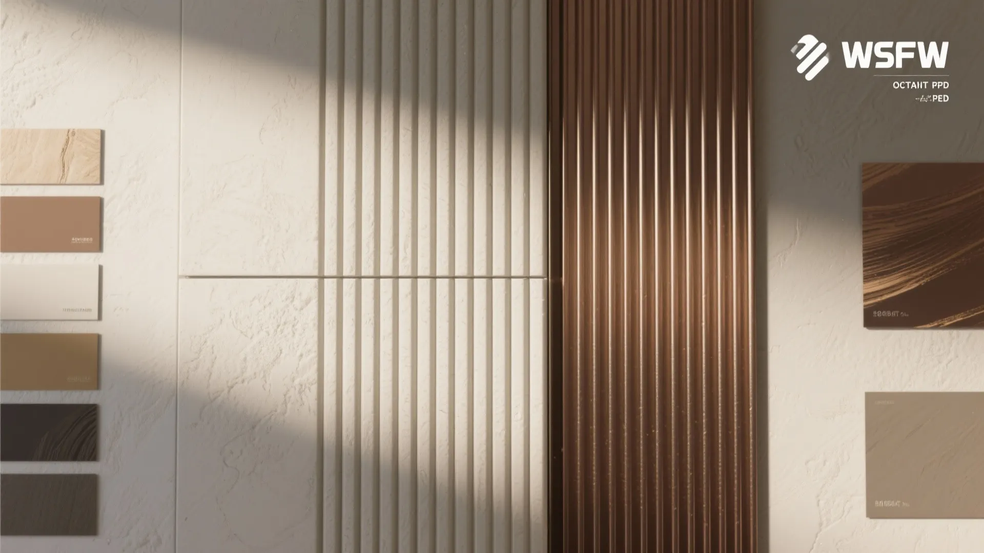 4. Mix matte and metallic for texture contrast