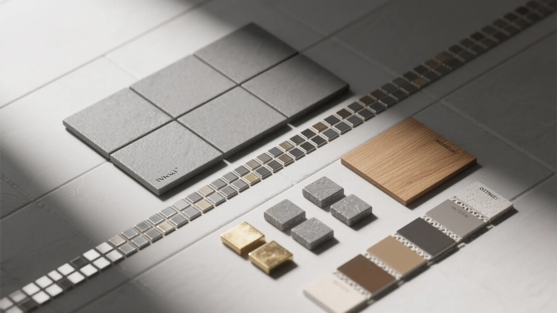 5. Mixed textures: matte + metallic accents