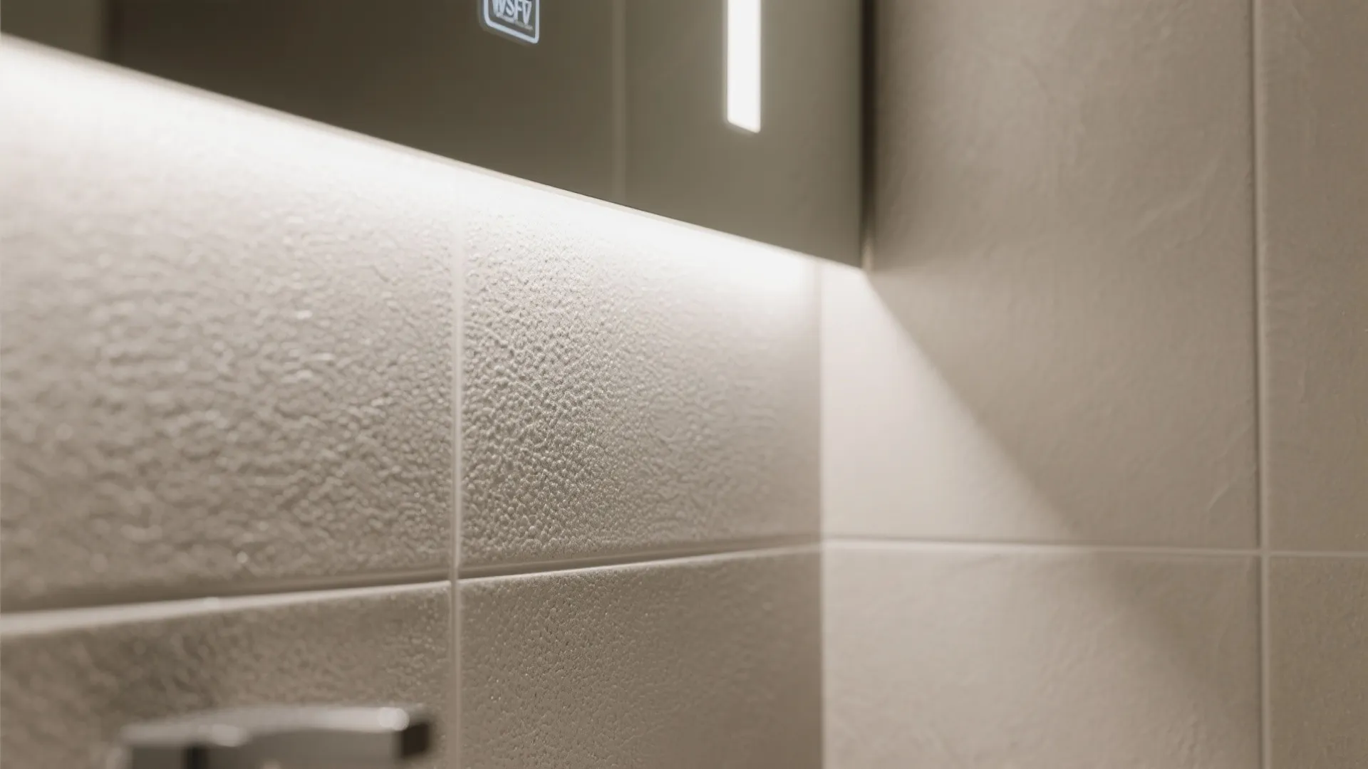 Matte Micro-Textured Porcelain for a Calm Spa Feel