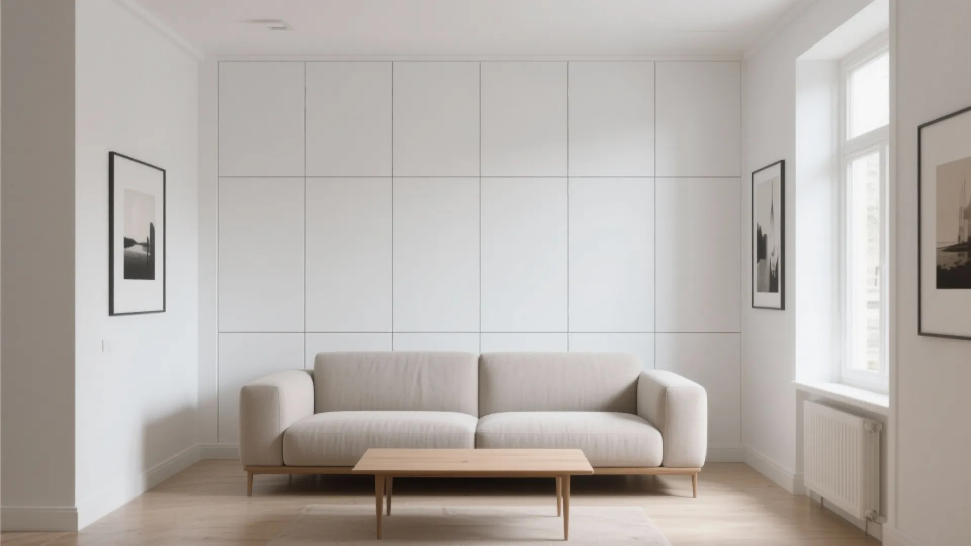Matte Minimalist PVC Panels for Calm Living Walls