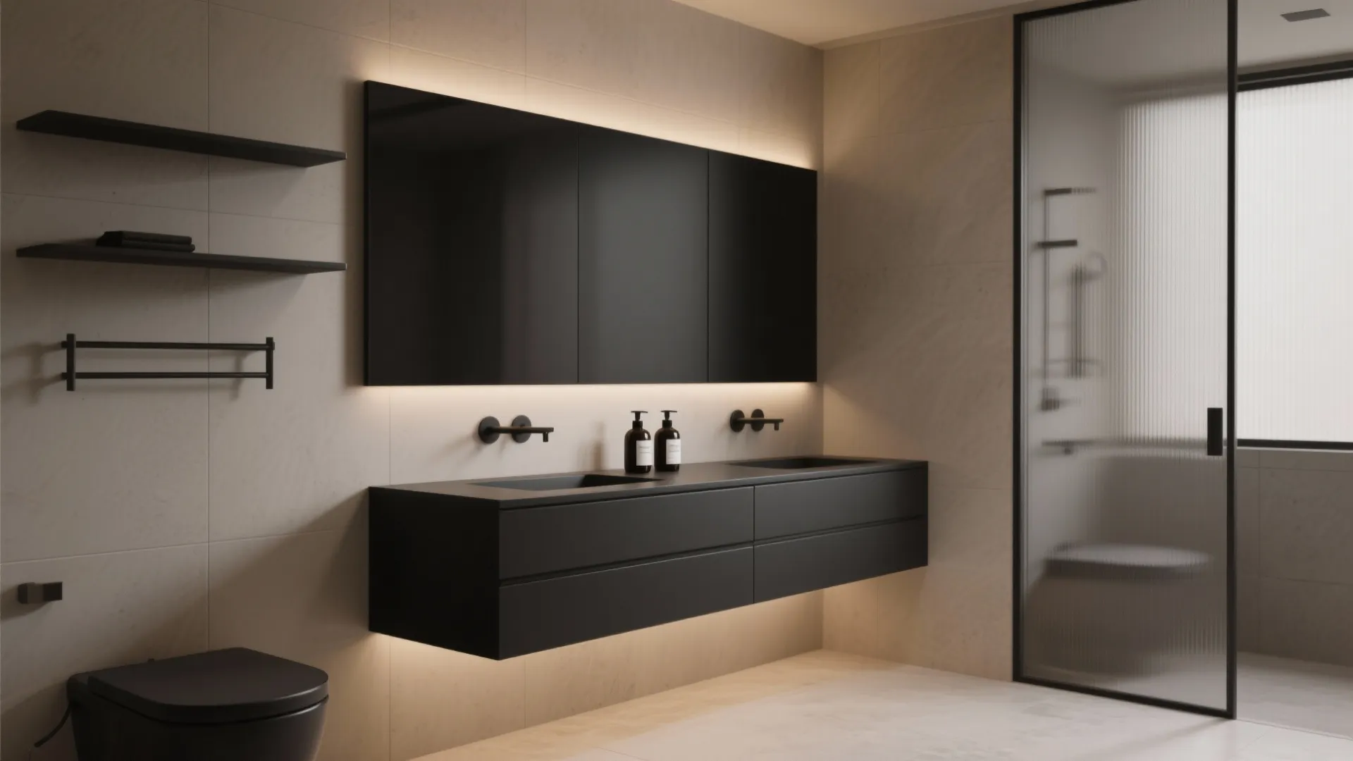 4. Minimal Matte Pumps for Modern Bathrooms