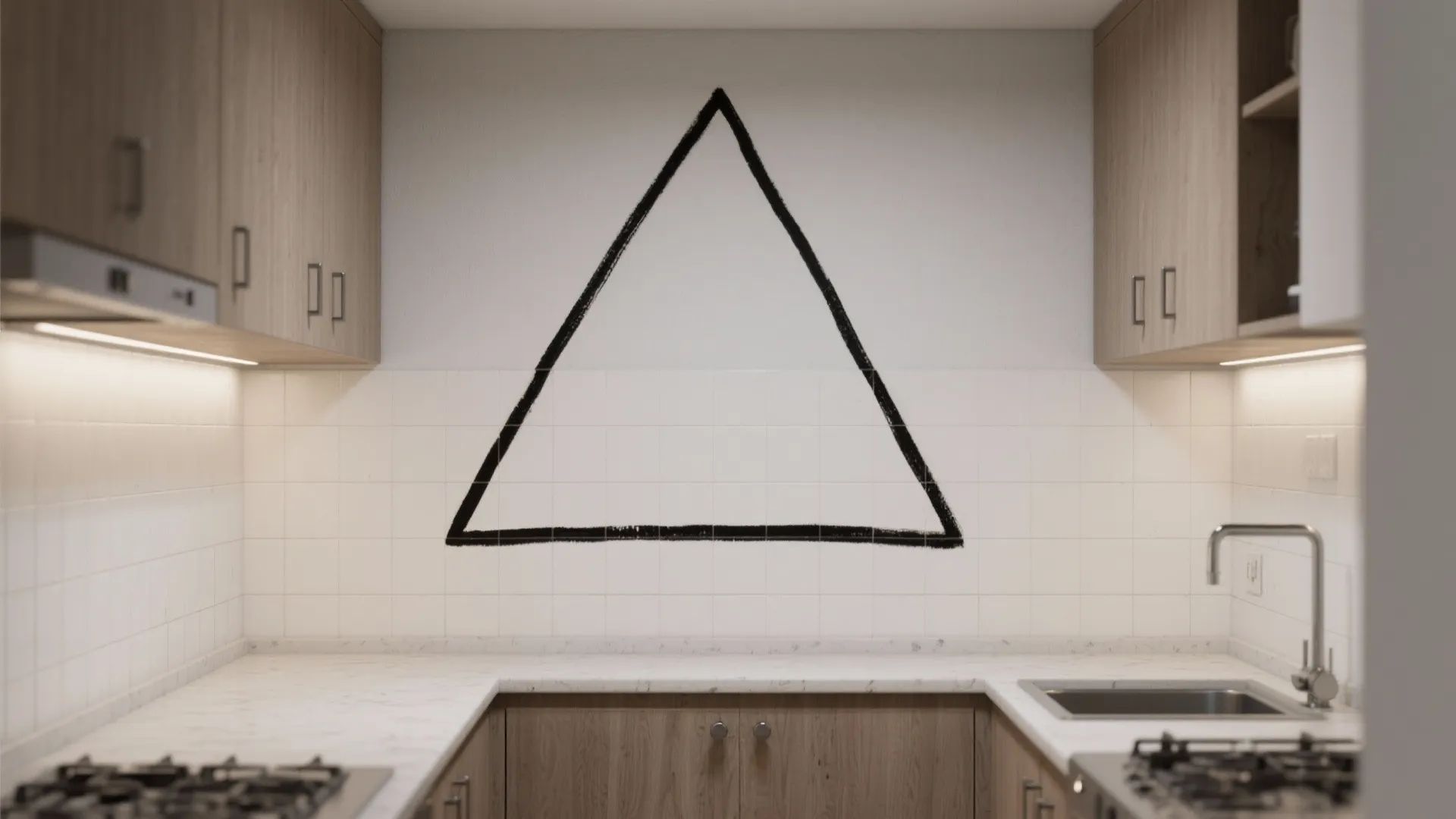 5. Matte Murals and Minimalist Graphics