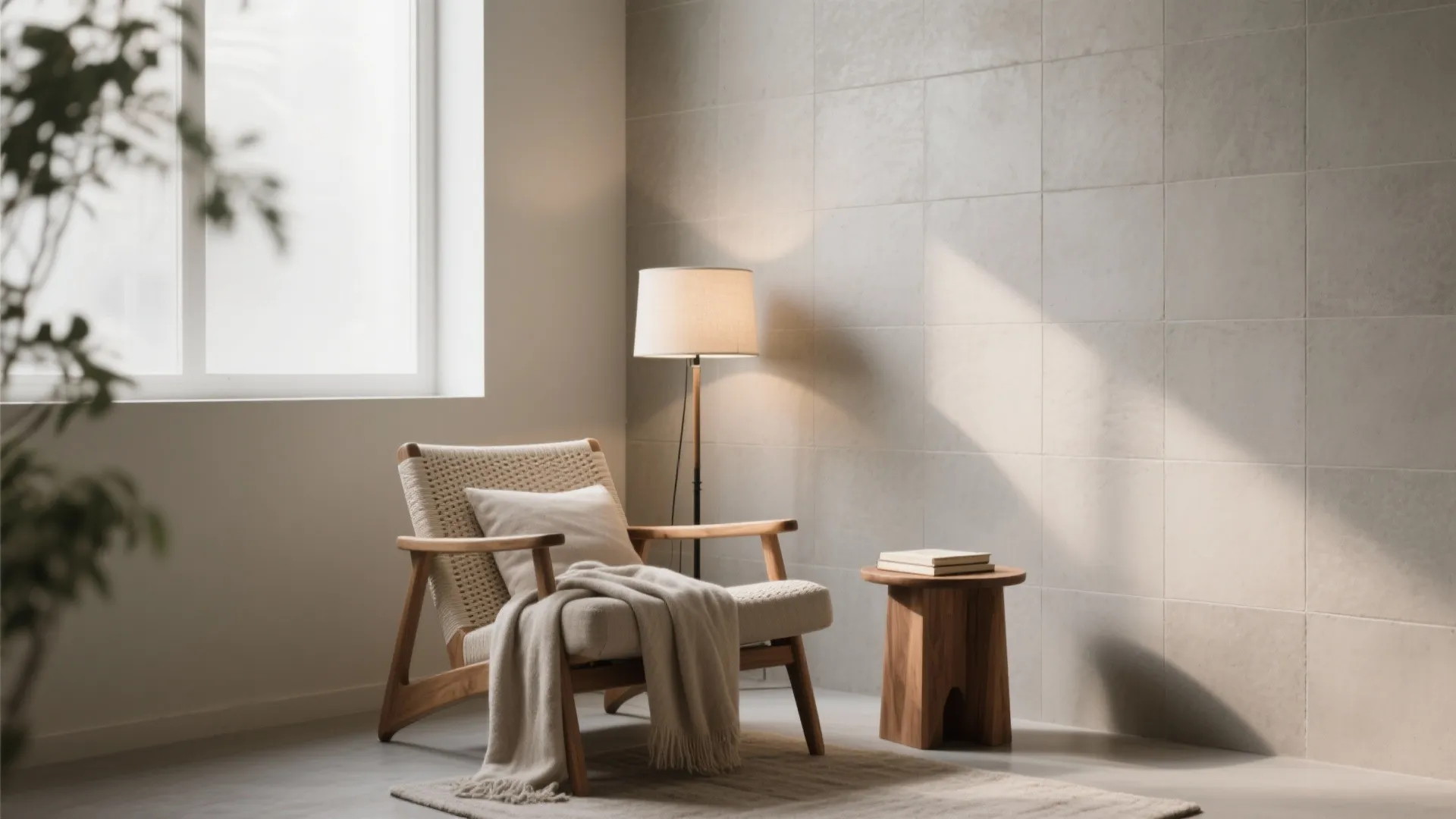 Matte Textured Tiles For Warm, Tactile Living Nooks
