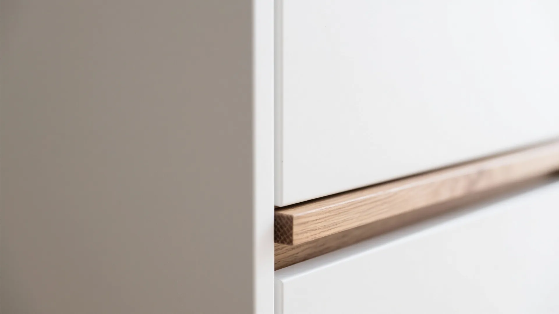 Minimalist Wall Bed with Integrated Shelving