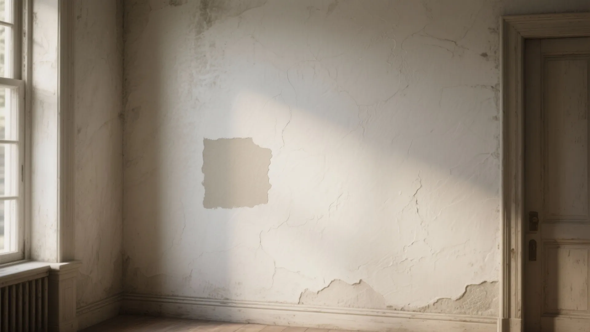 3. Matte-Look Enamel for Old Plaster