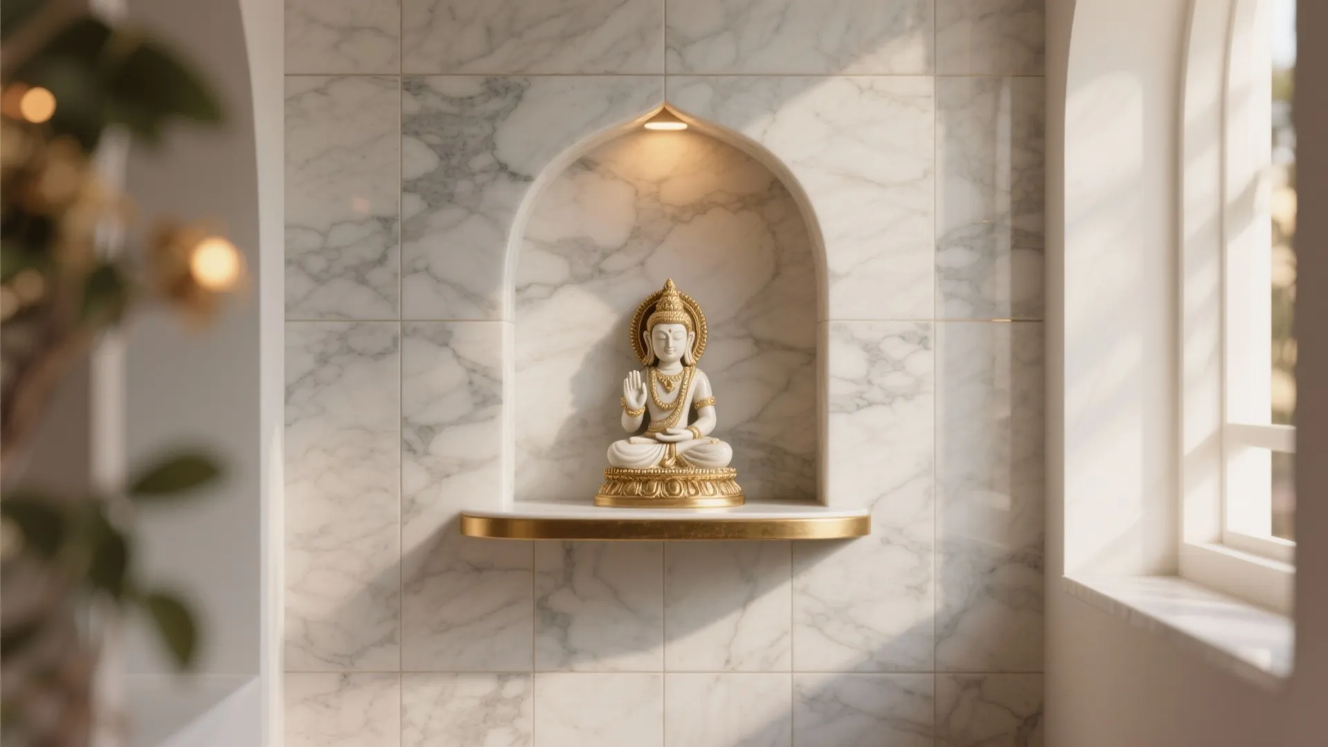 Matte Marble-Look Serenity