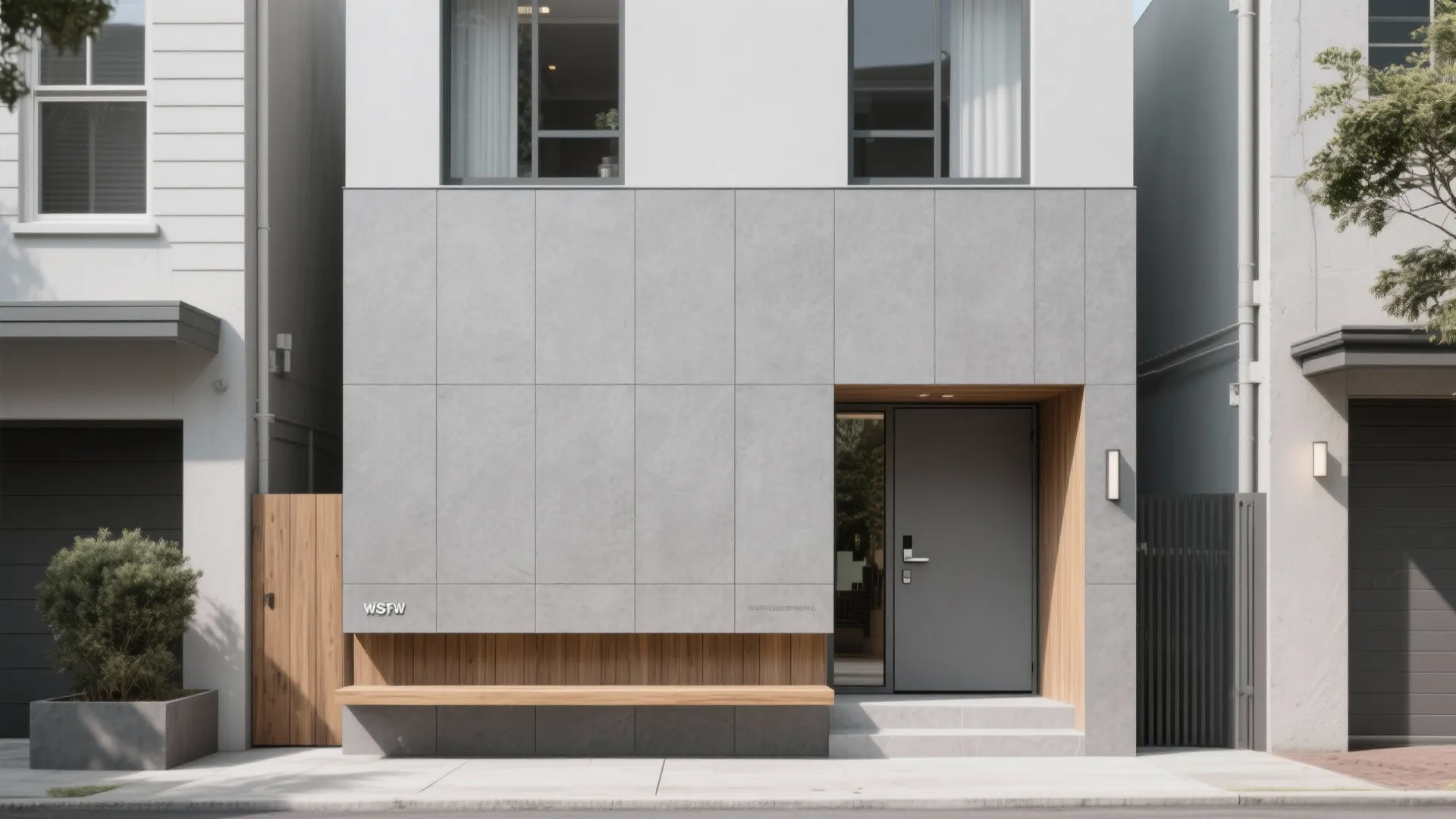 Matte Porcelain Facade Cladding