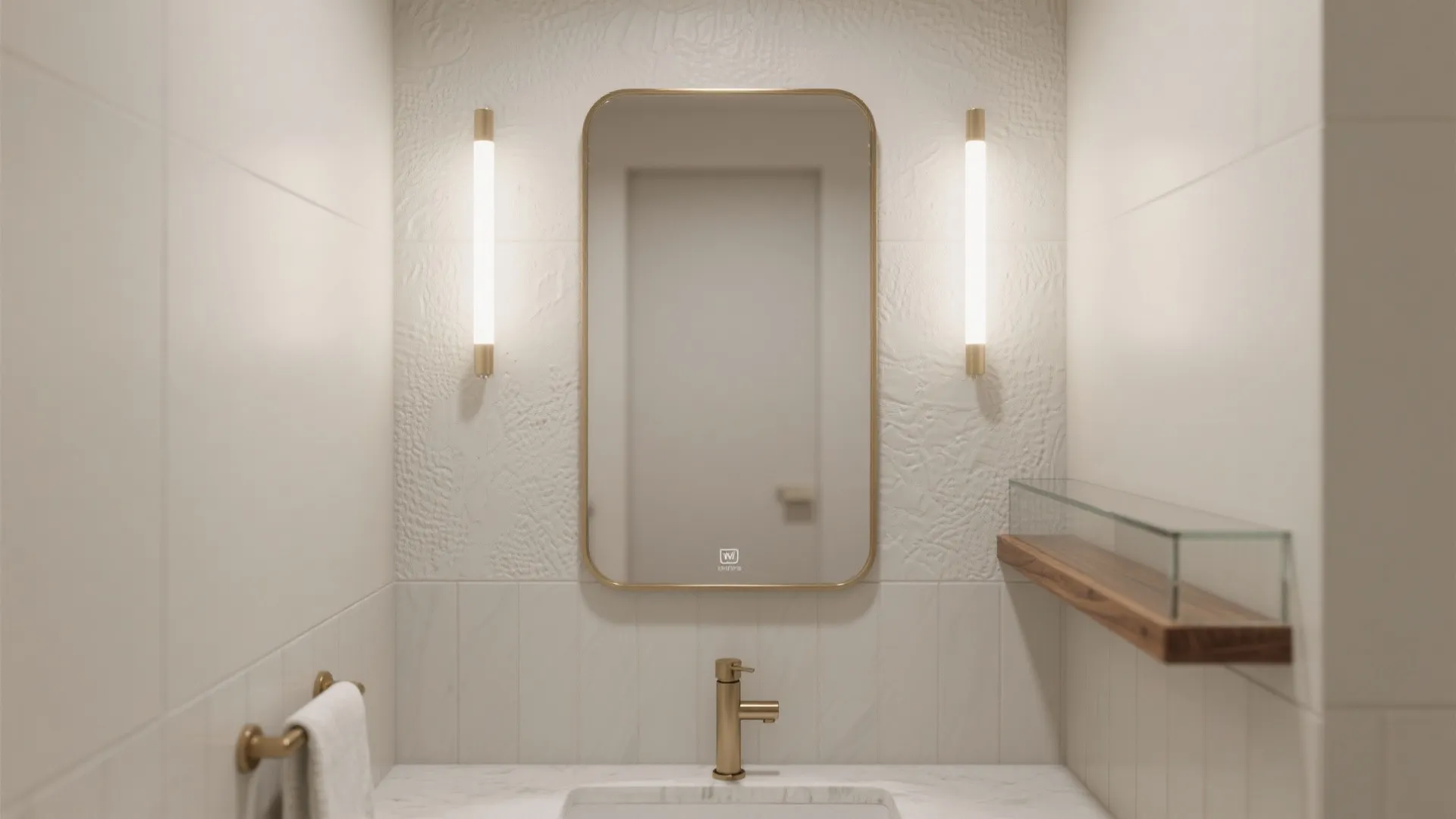 Matte porcelain textures that calm the eye