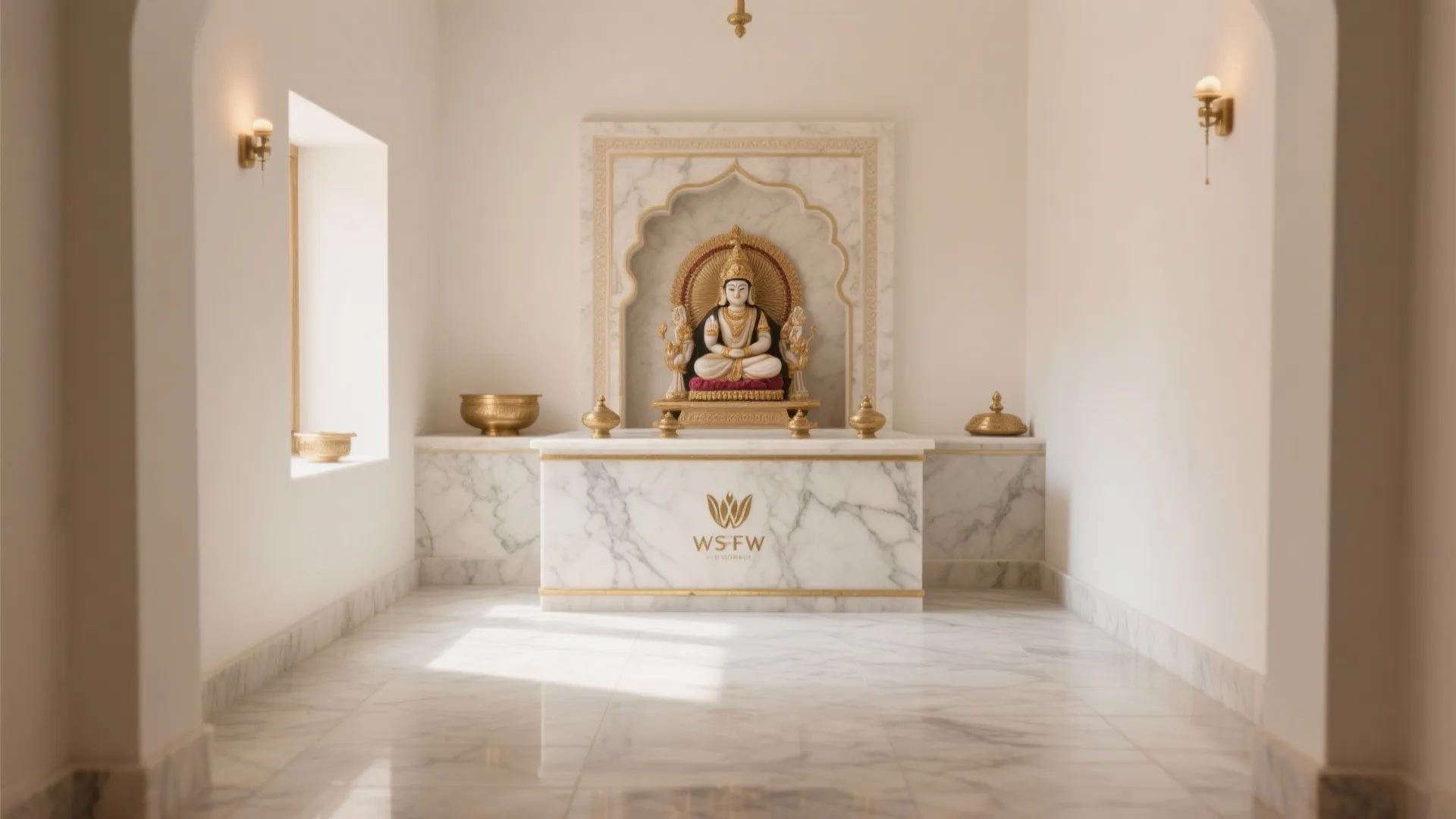 1) Matte Serenity: Porcelain Floors With Marble-Look Calm