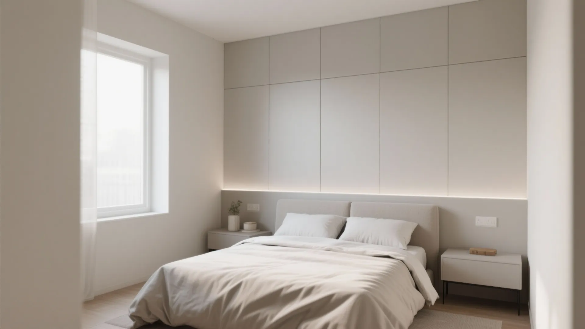 1. Minimalist Matte Finish Panels