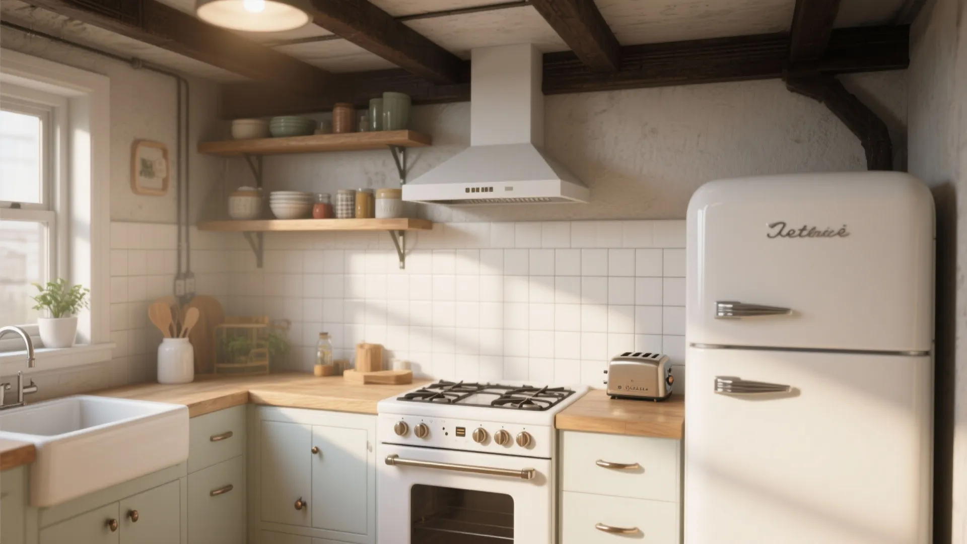 2. Matte White Retro Set for Character