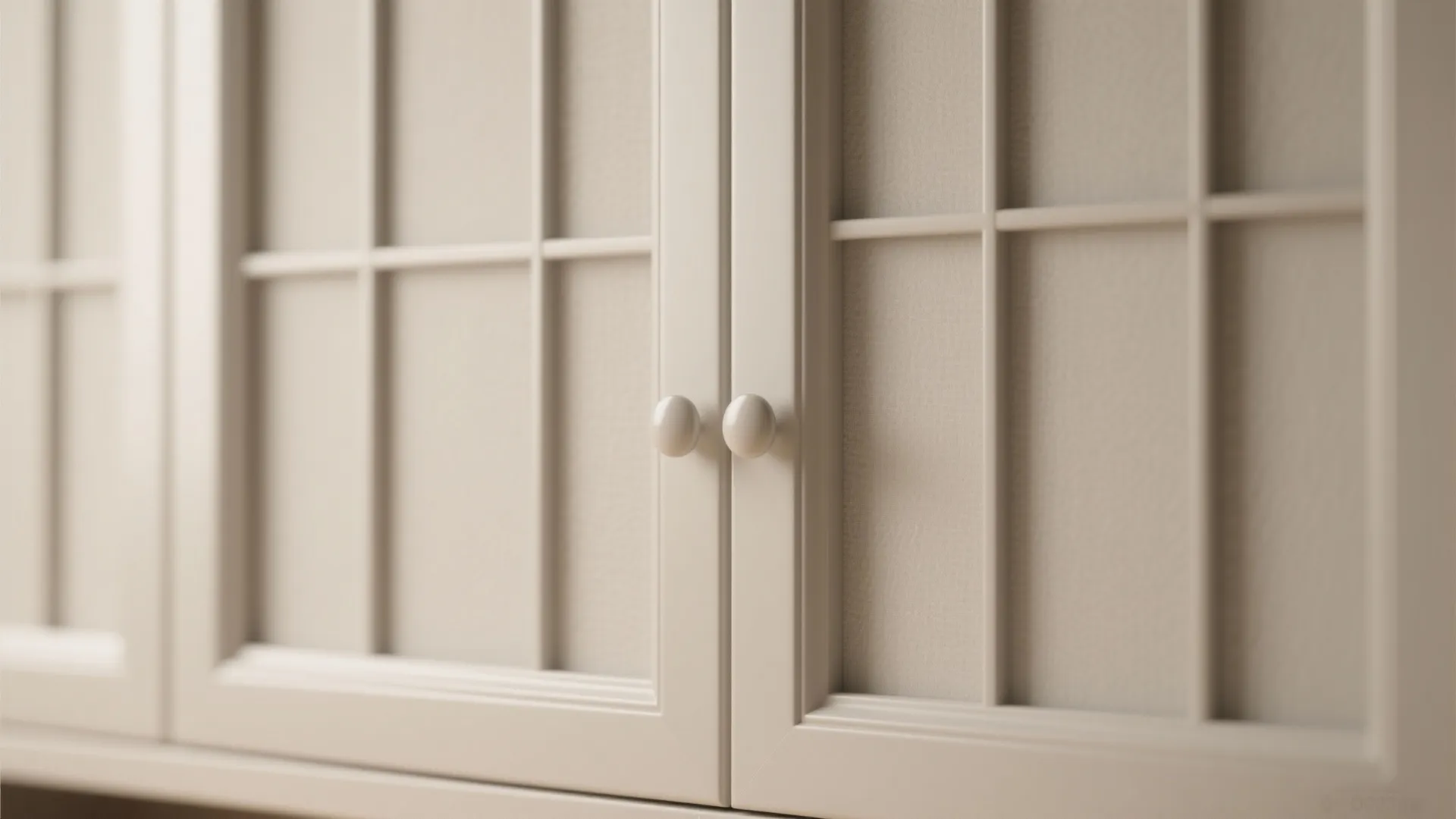 1. Go matte shoji white for a soft, layered backdrop