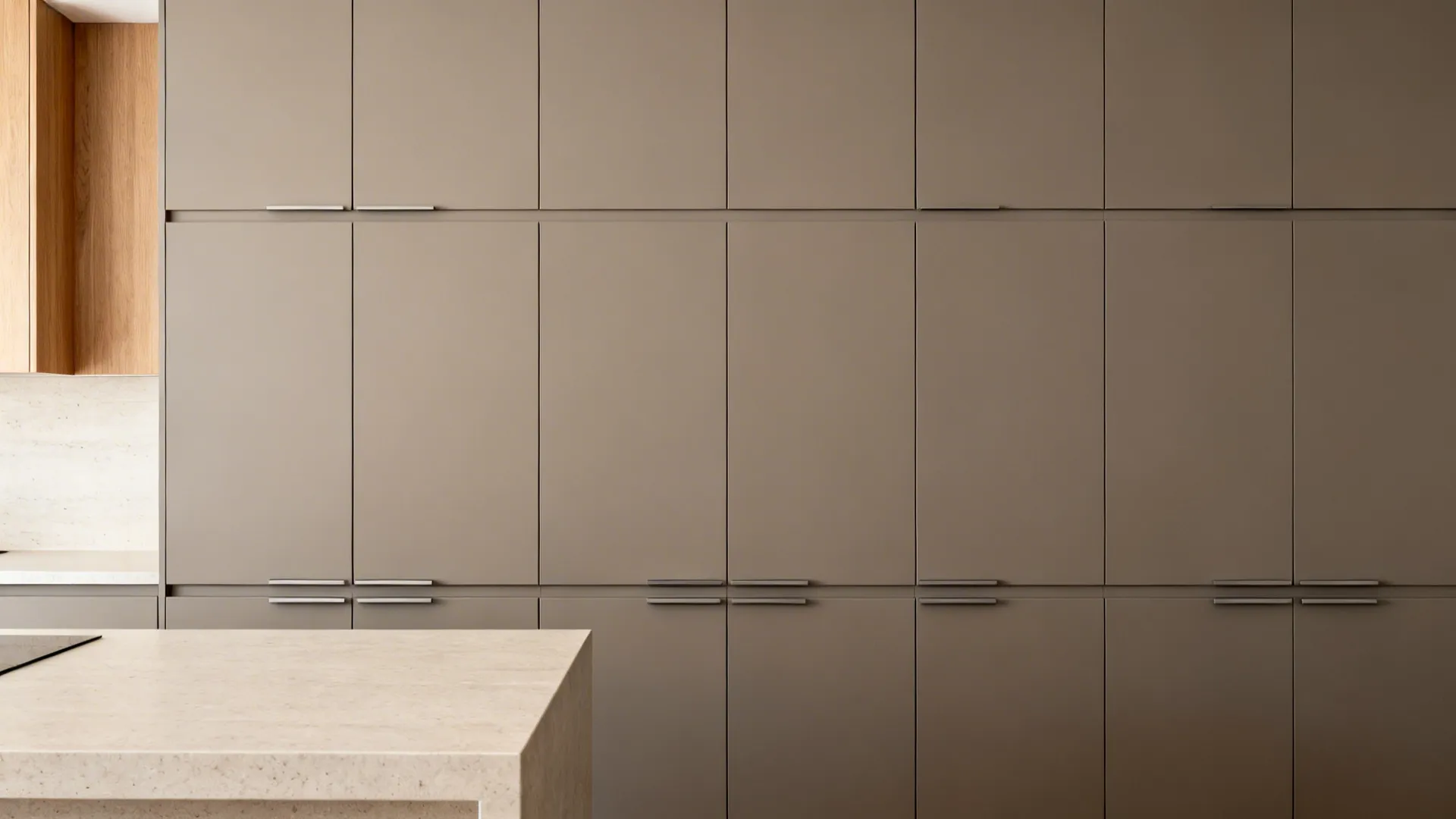 Flat-panel matte doors for a calm, modern canvas