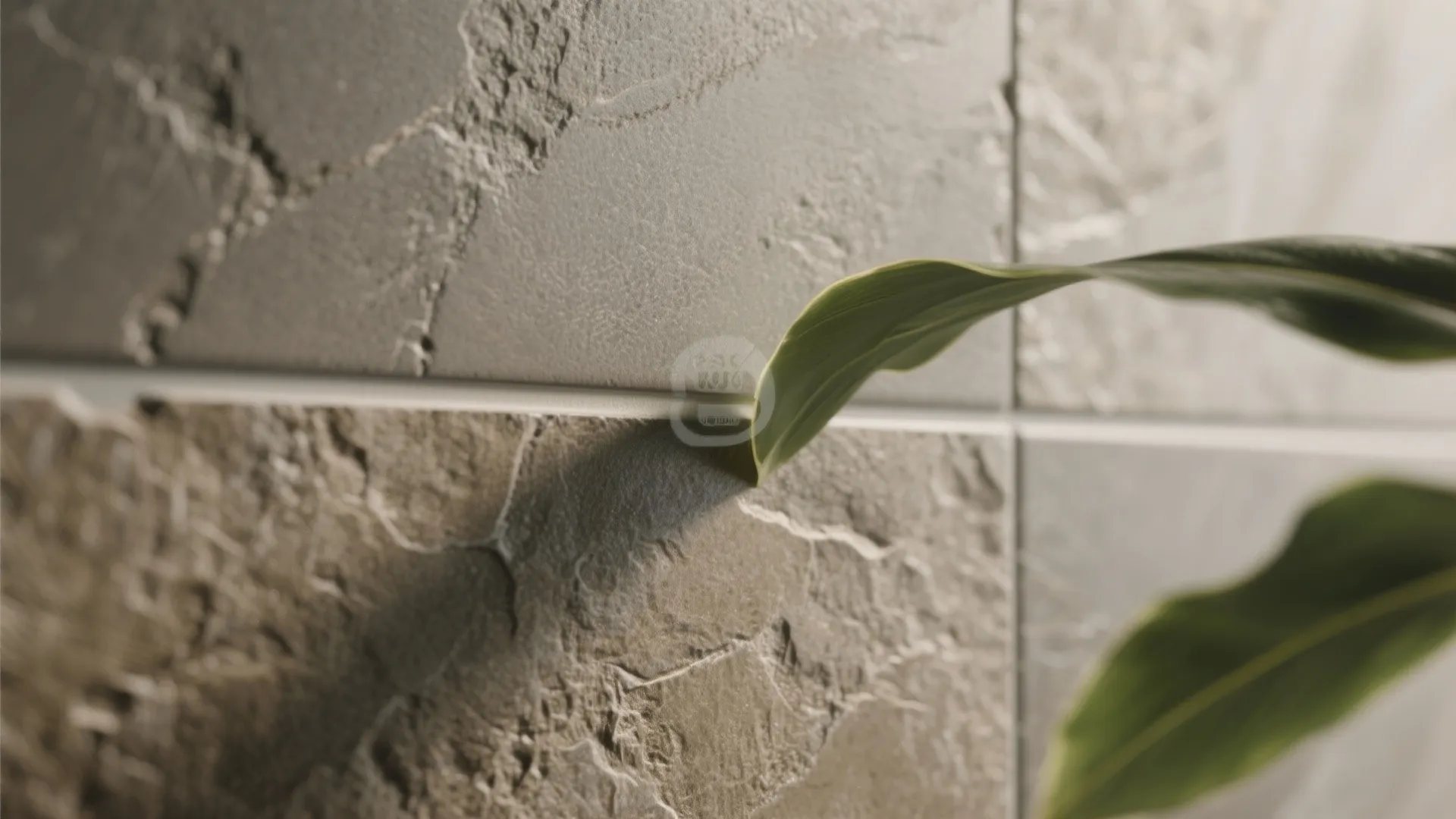Matte Stone-Look Tiles for Warmth and Traction