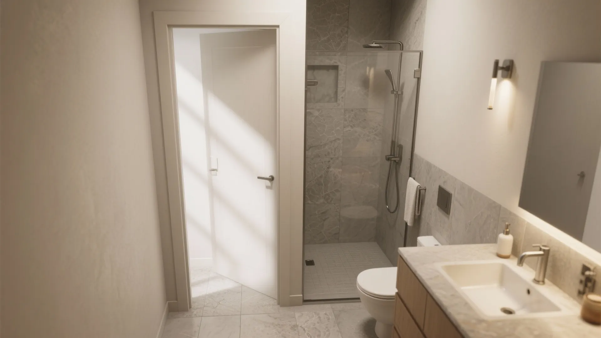 Matte Stone-Look Tiles for Calm, Non-Slip Floors