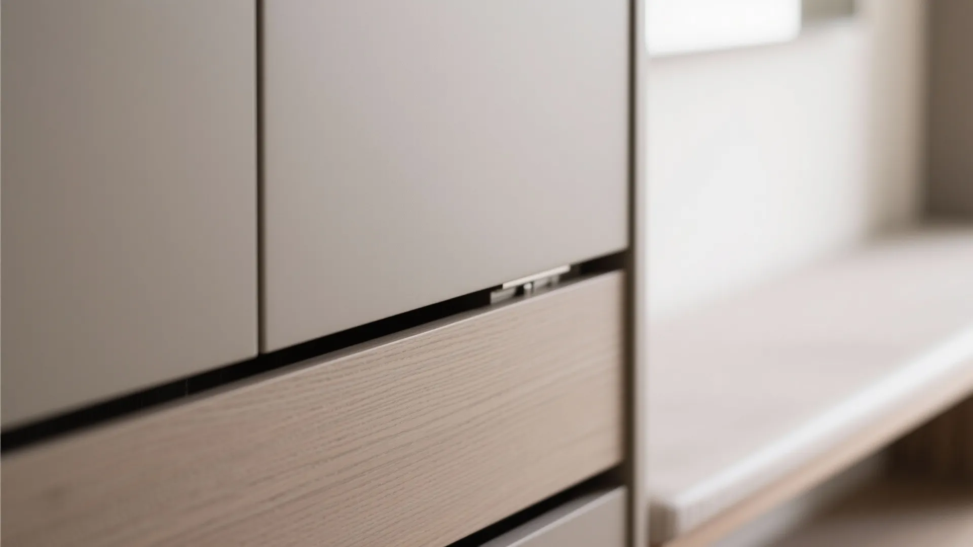 Minimal storage that hides the mess