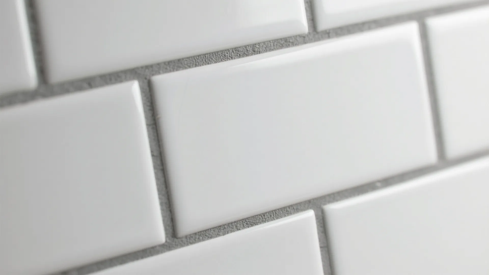 1. Go full subway with a matte finish