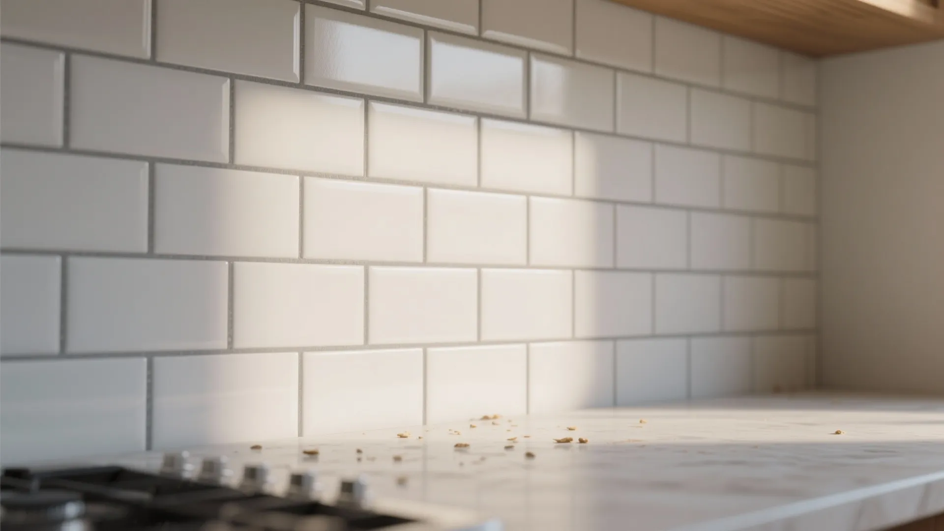 1. Matte White Subway for Timeless Calm