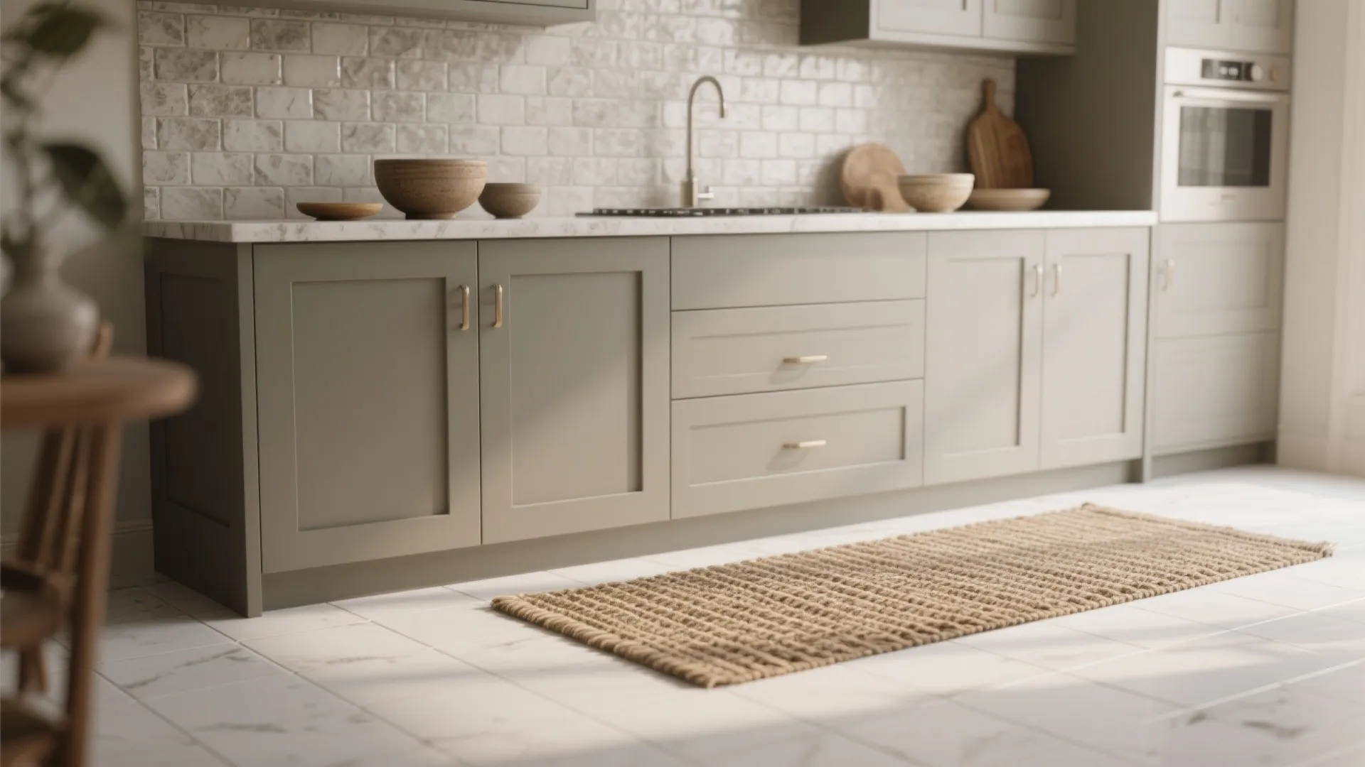 3. Matte finishes and textured elements