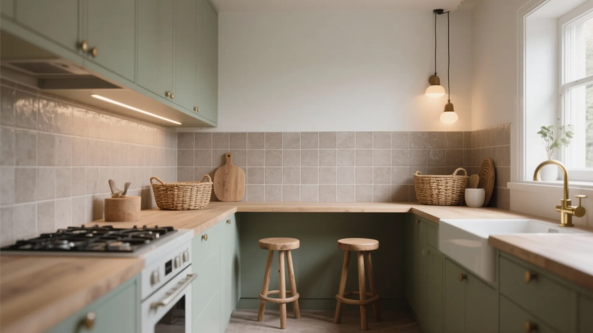 Matte, Textured Ceramic with Warm Accents