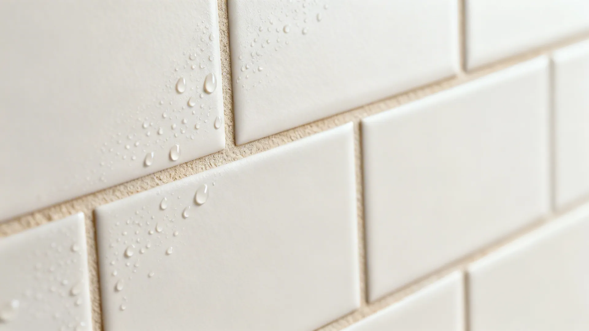 Matte “tile” stickers that hide splatter and glare