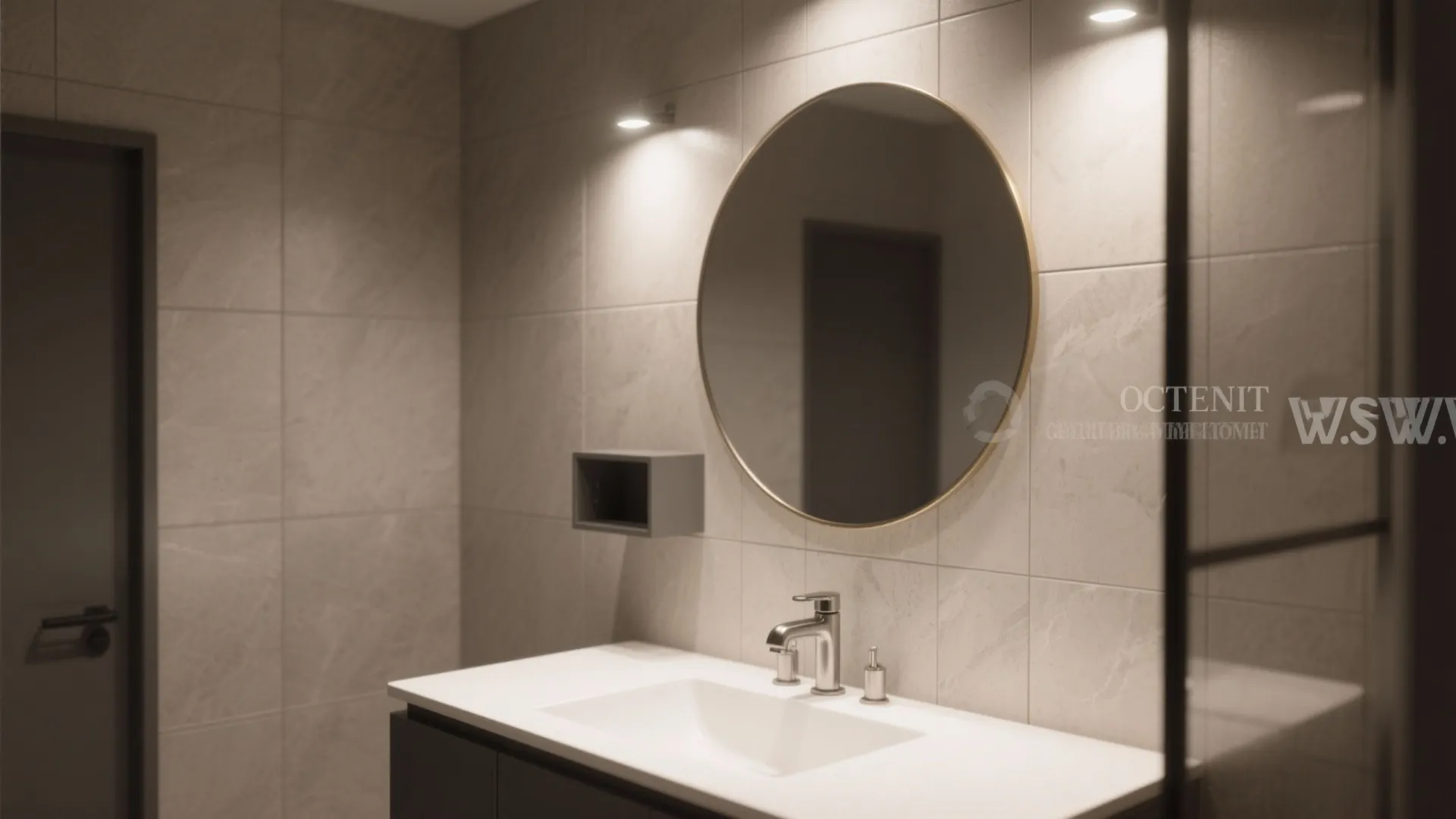 Matte Wall Tiles to Control Glare