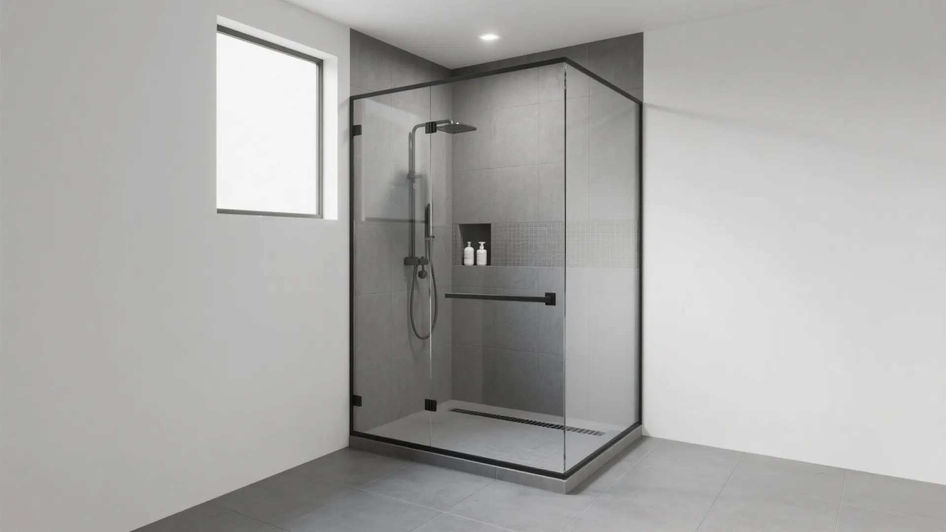 Matte porcelain digital tiles for safer wet zones