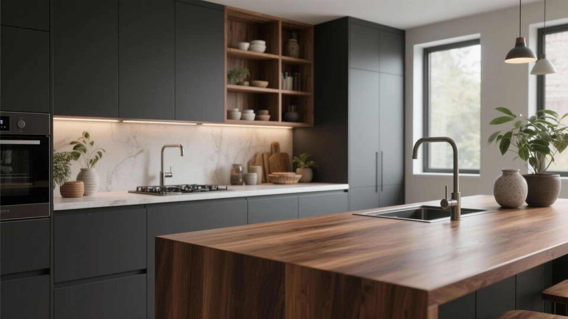 Dark Grey Kitchen Cabinets: 5 Stylish Ideas