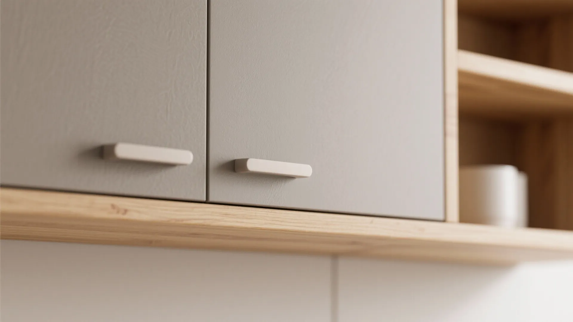 Minimal kitchen storage for a calm workflow