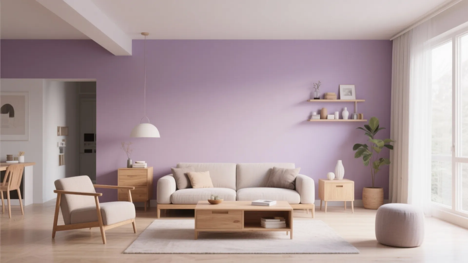 Muted Mauve for a Modern Touch