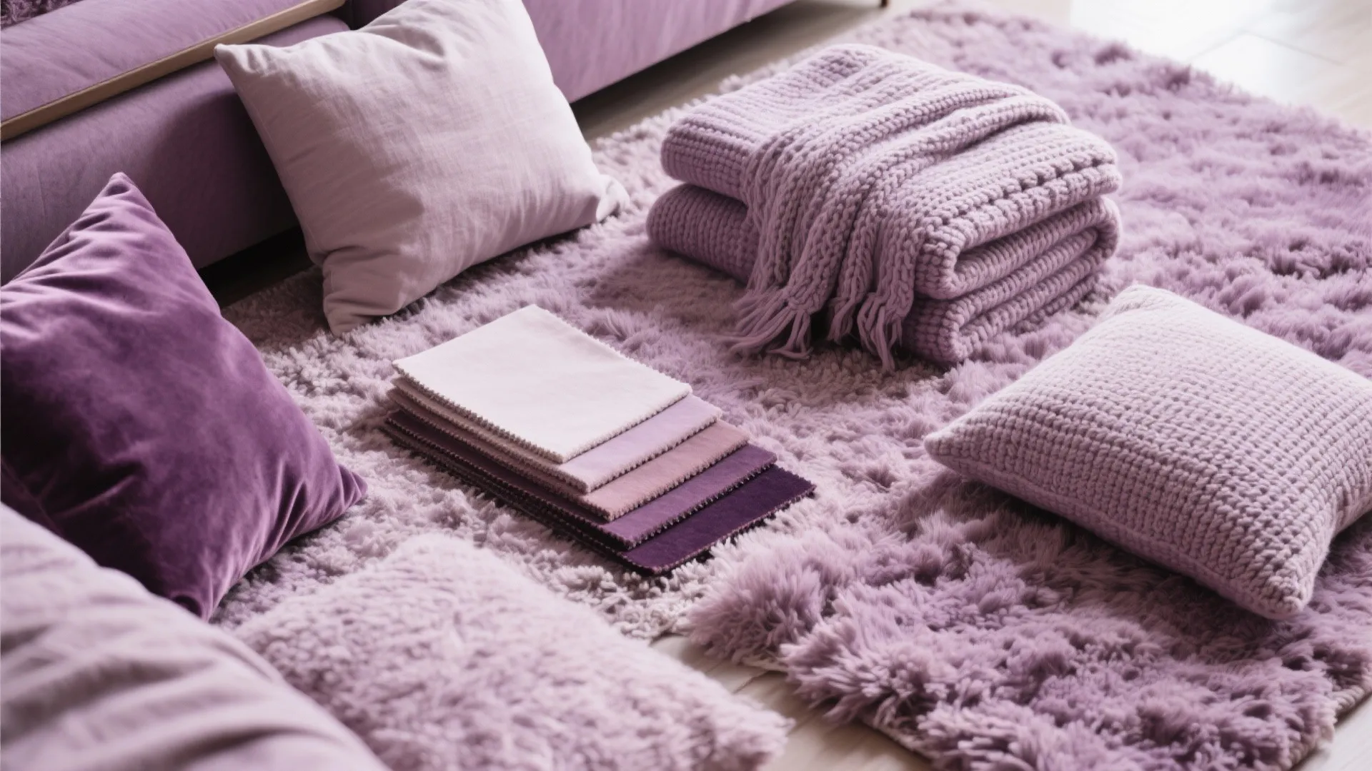 4. Layered Textures in Mauve Tones