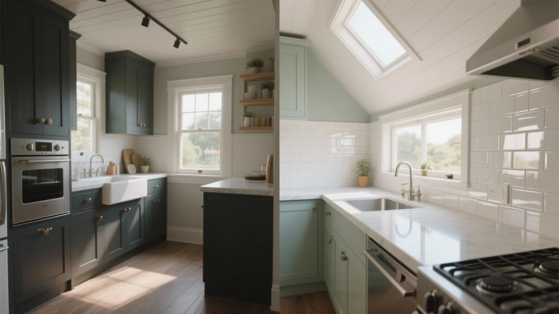 5. Maximize light: reflective surfaces and smart windows