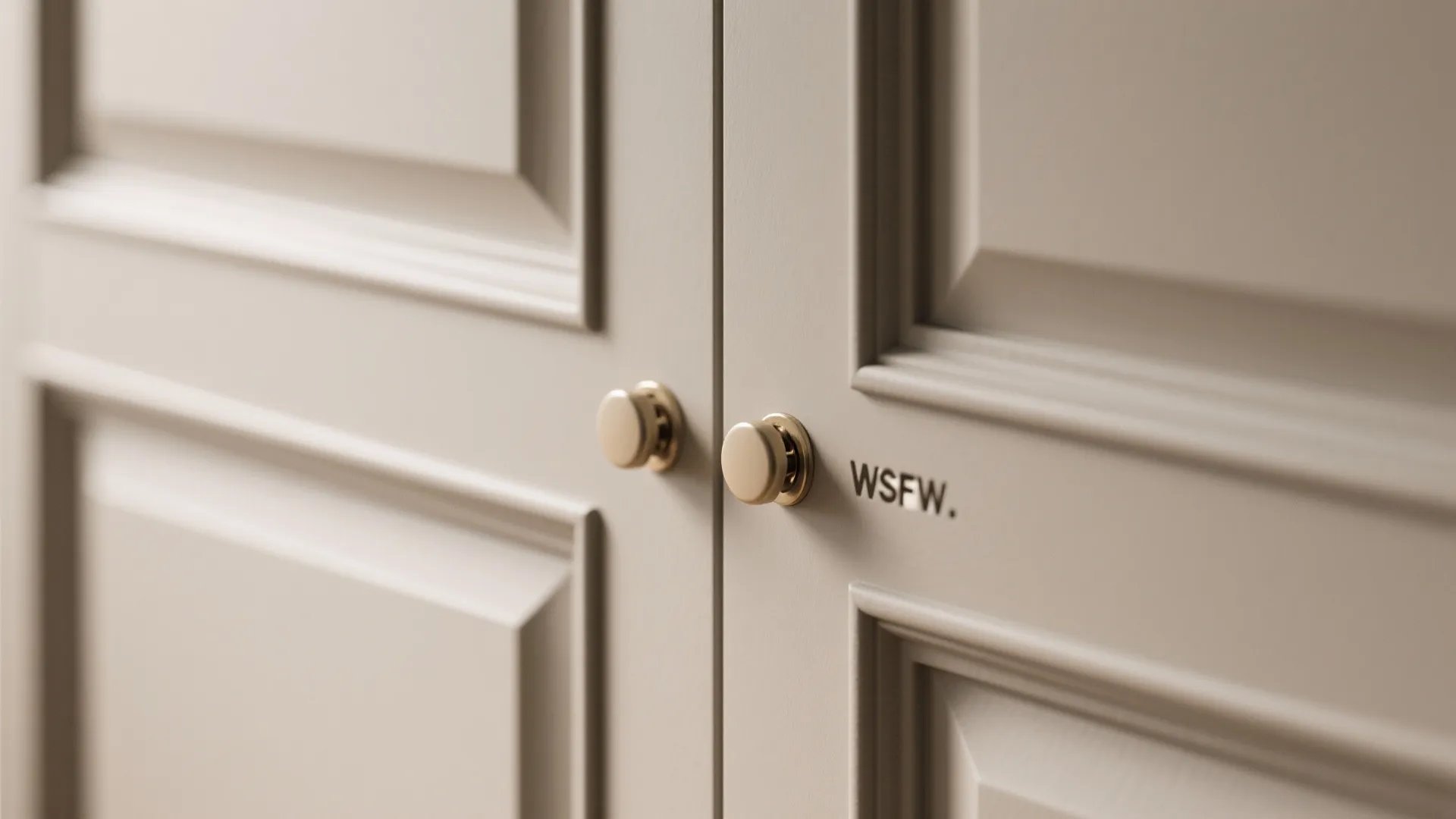 Built-in Wardrobes That Merge With the Wall